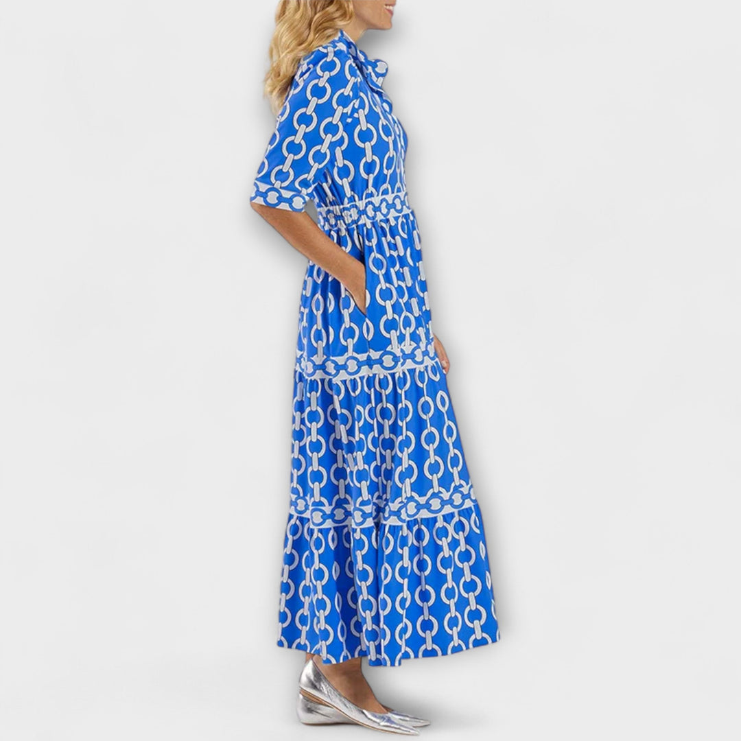 Ysolde™ | Chain Print Dress