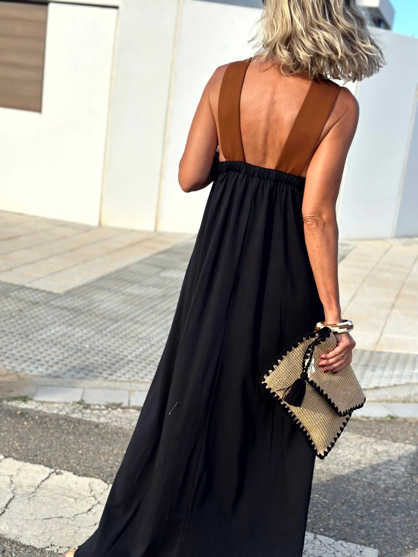 Sorelia™ | Halterneck Maxi Dress