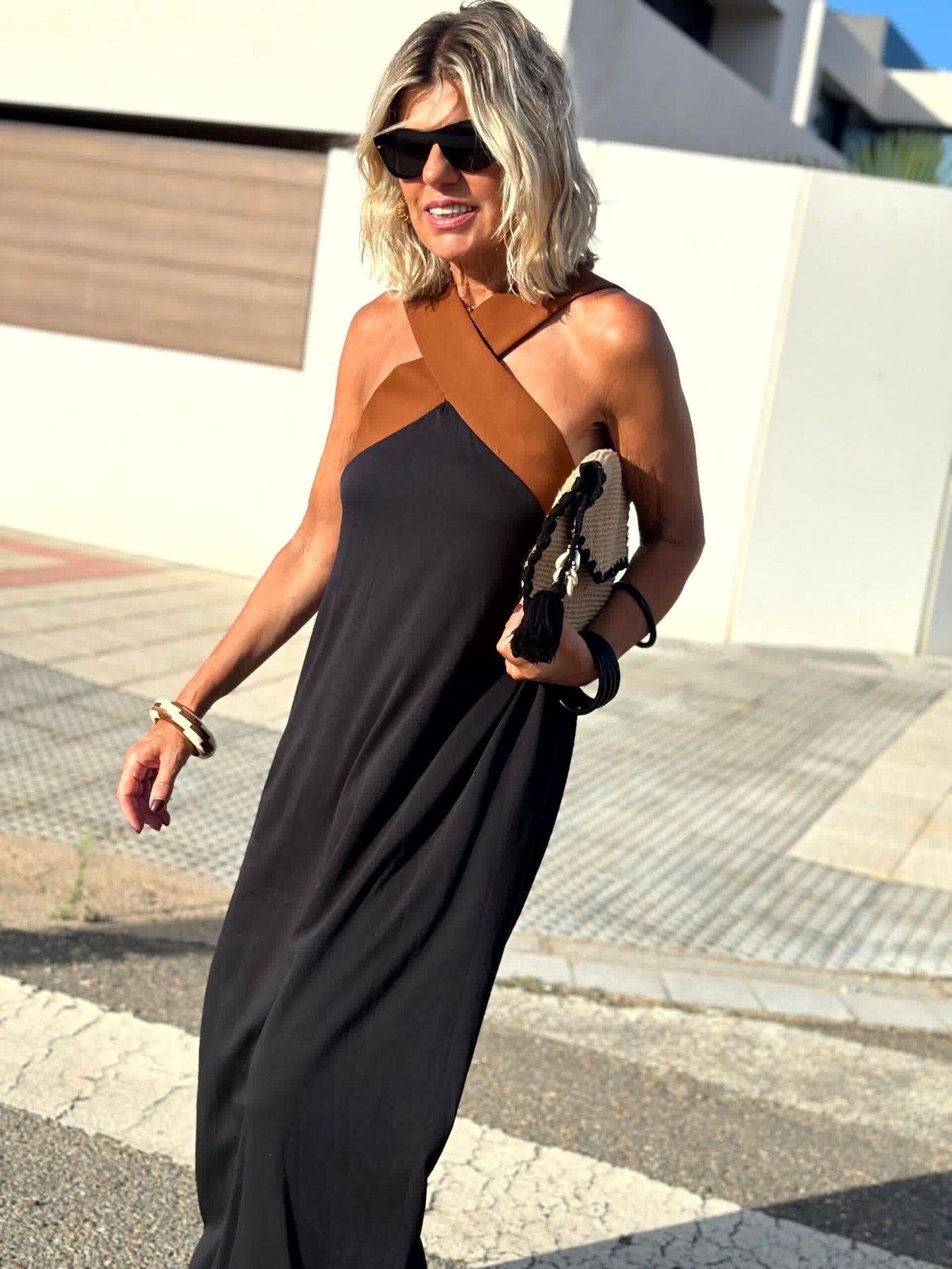 Sorelia™ | Halterneck Maxi Dress