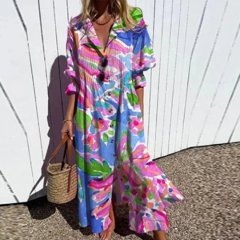 Iselinne™ | Button-Up Dress
