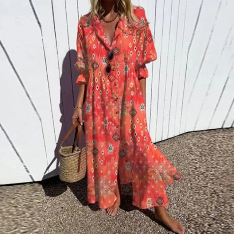Iselinne™ | Button-Up Dress