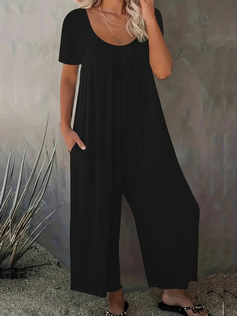 Alvea™ | Flowy Wide-Leg Jumpsuit