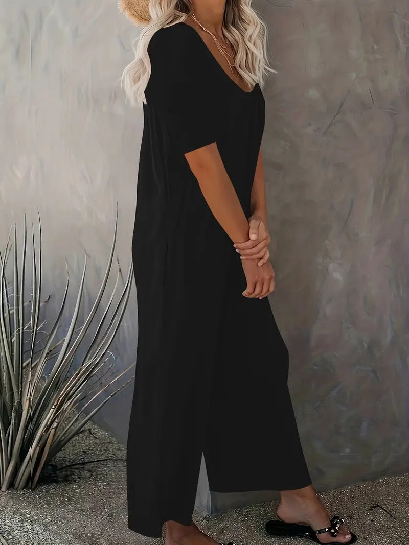 Alvea™ | Flowy Wide-Leg Jumpsuit