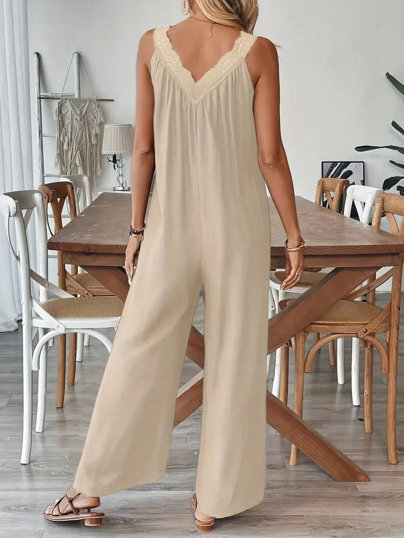 Lunara™ | Soft Wide-Leg Jumpsuit