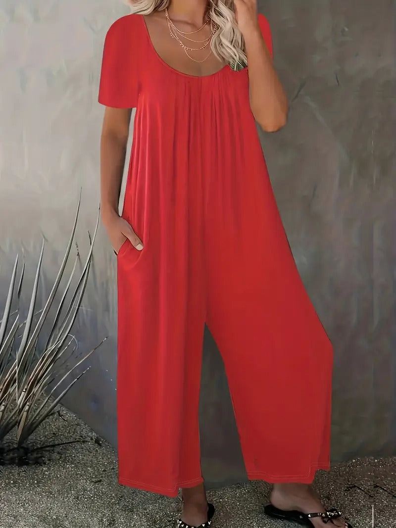 Alvea™ | Flowy Wide-Leg Jumpsuit