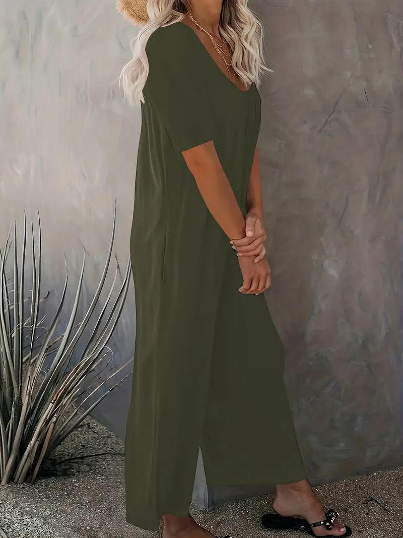 Alvea™ | Flowy Wide-Leg Jumpsuit