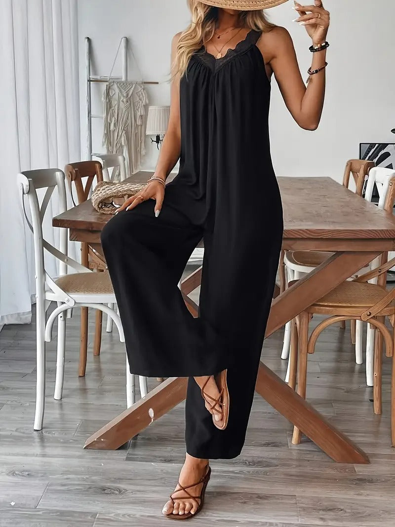 Lunara™ | Soft Wide-Leg Jumpsuit