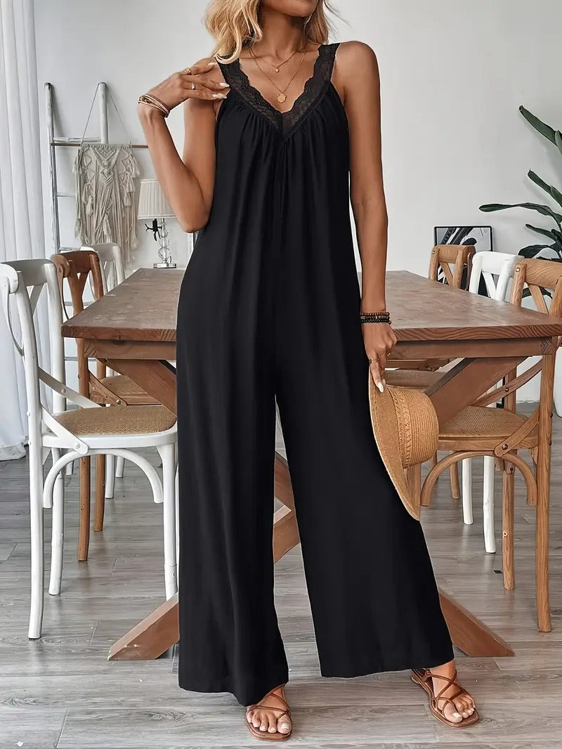 Lunara™ | Soft Wide-Leg Jumpsuit