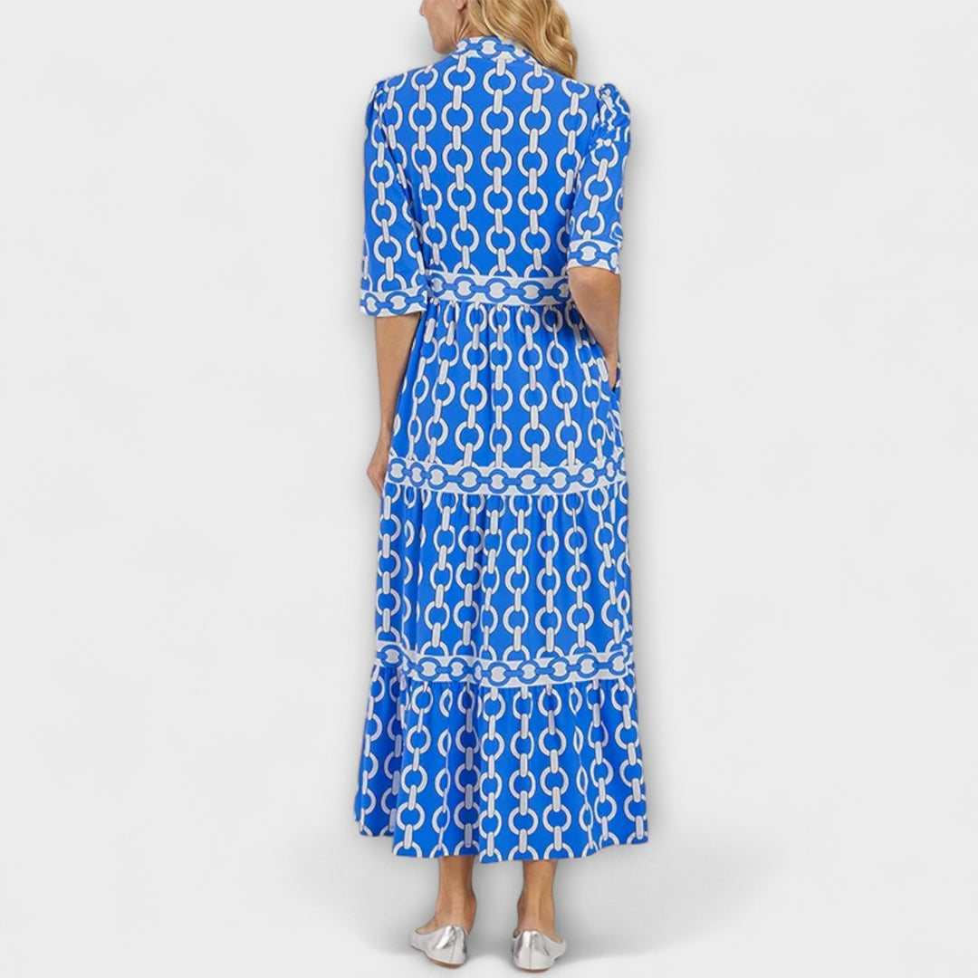 Ysolde™ | Chain Print Dress