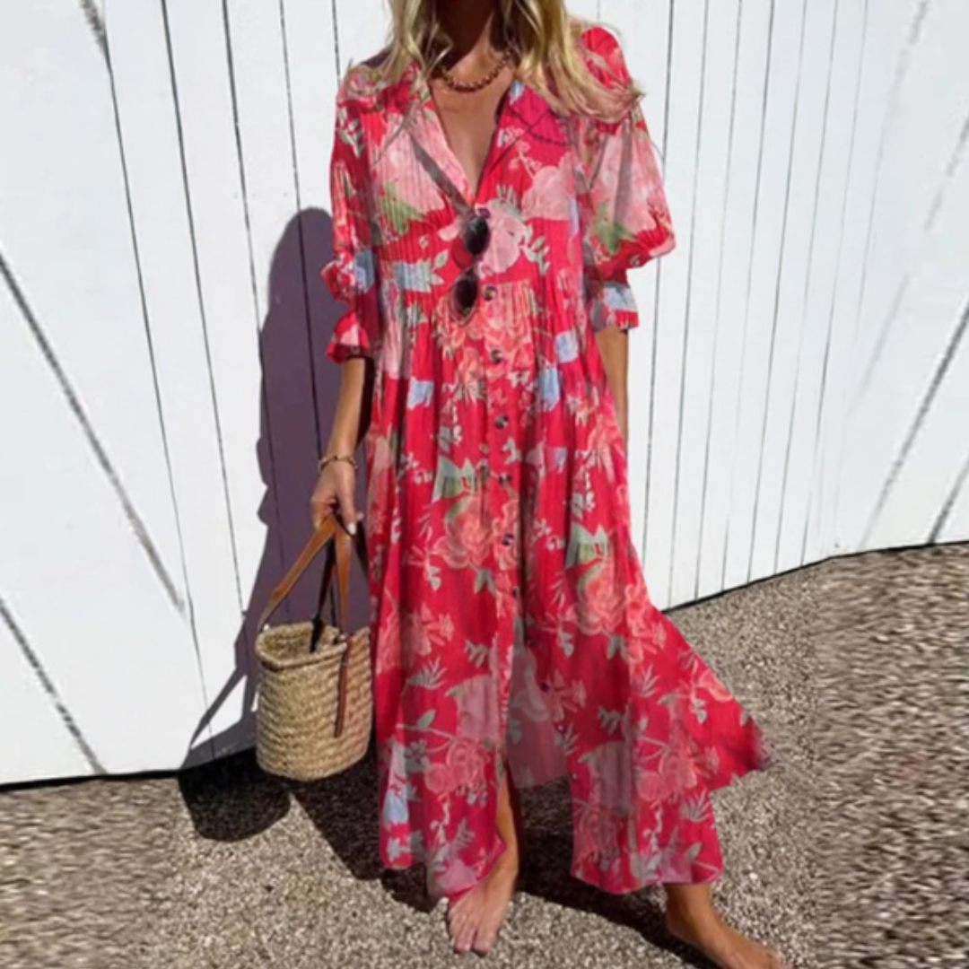 Iselinne™ | Button-Up Dress