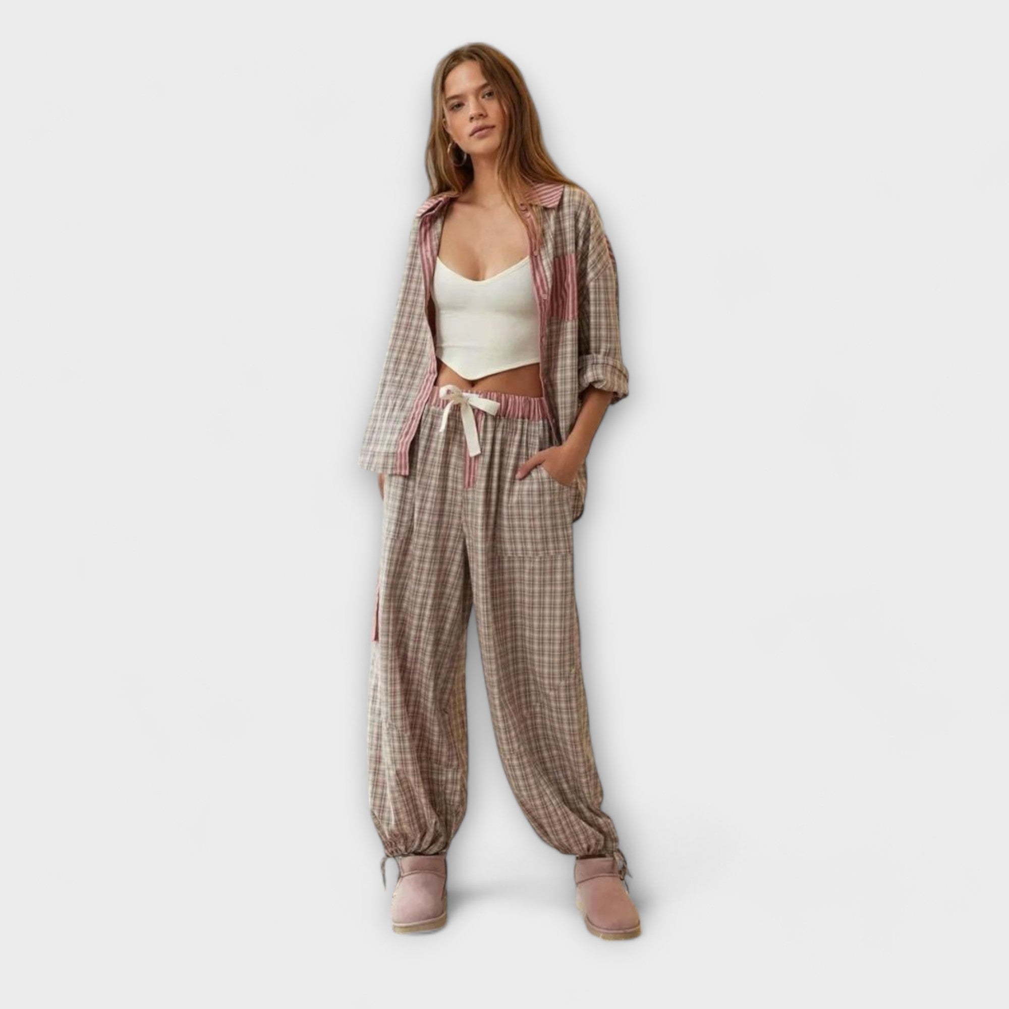 Nora - Loose Pajama Set