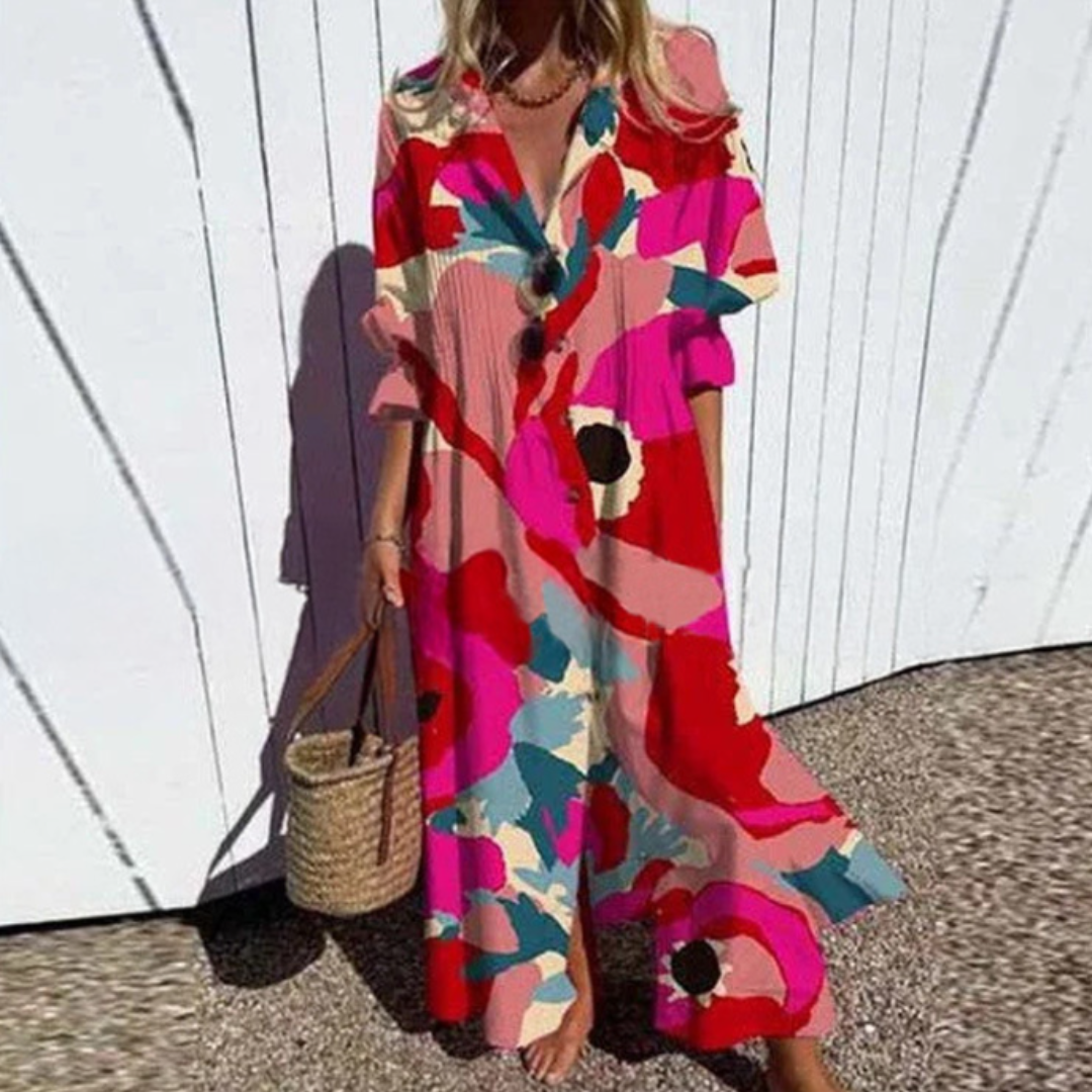 Iselinne™ | Button-Up Dress
