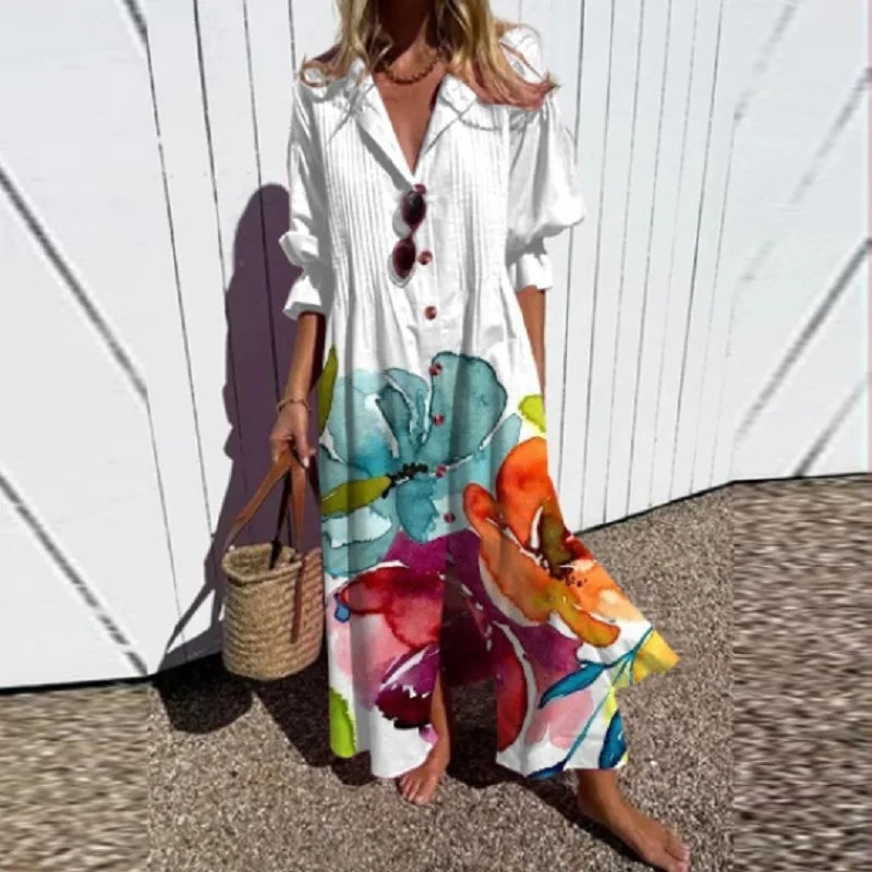 Iselinne™ | Button-Up Dress