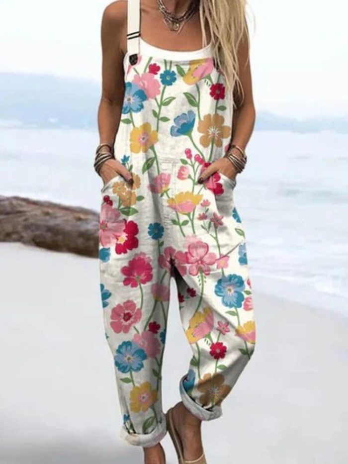 Rebecca™ | Bold Floral Jumpsuit