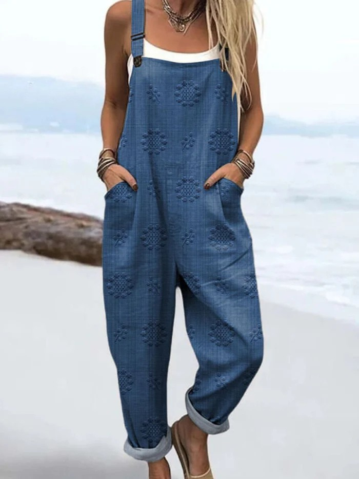 Vanessa™ | Embroidered Floral Jumpsuit