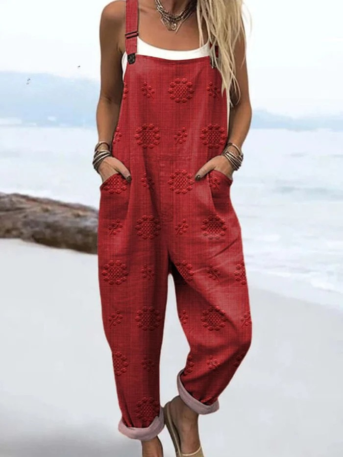 Vanessa™ | Embroidered Floral Jumpsuit