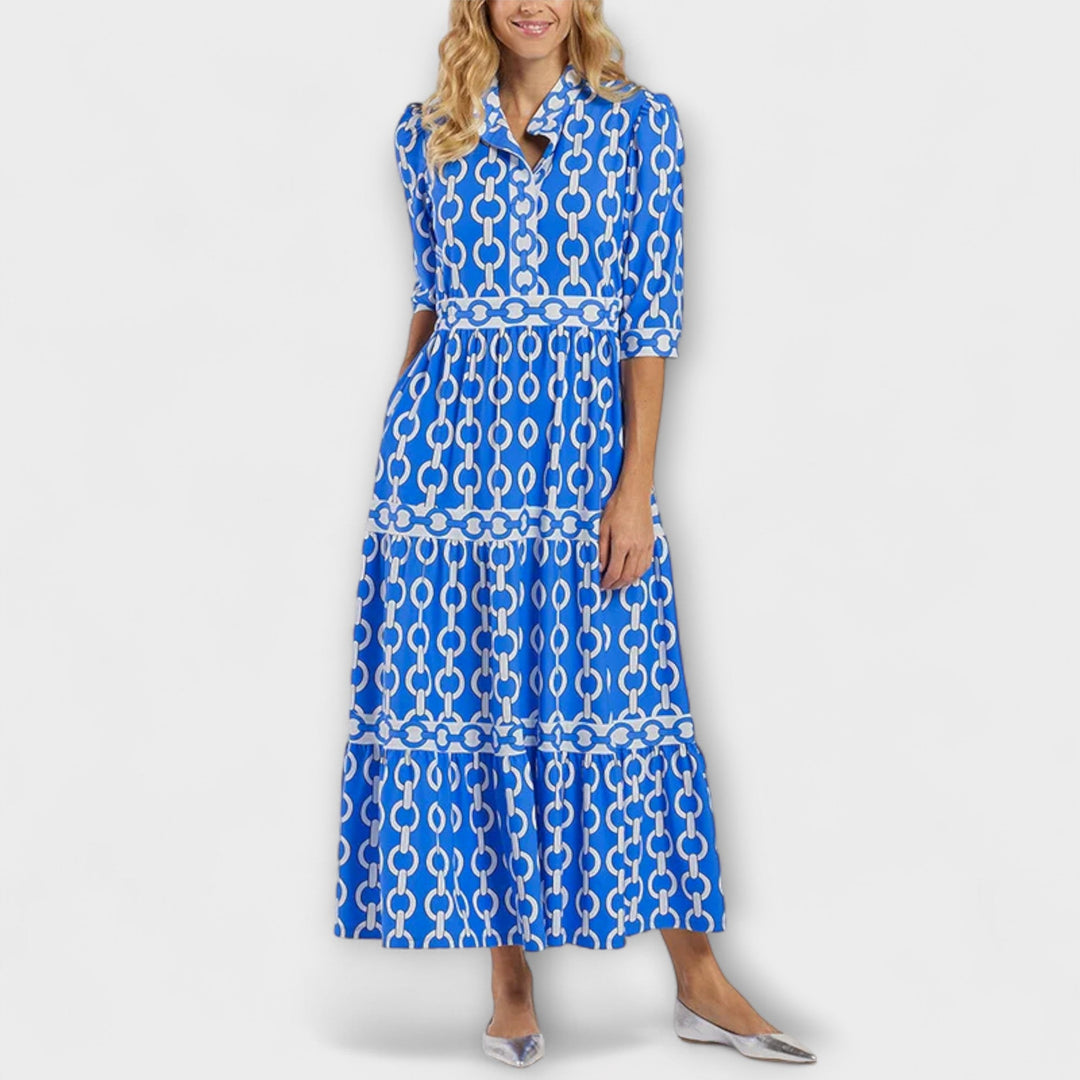 Ysolde™ | Chain Print Dress
