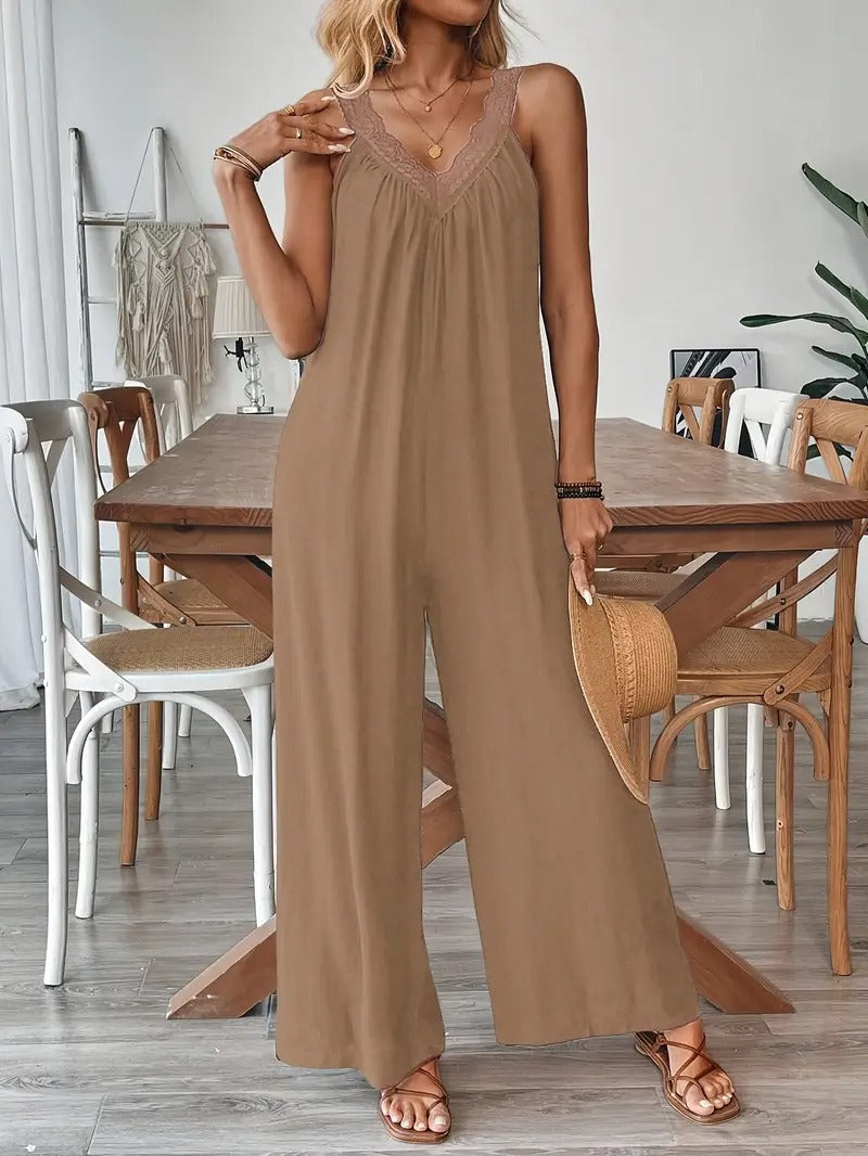 Lunara™ | Soft Wide-Leg Jumpsuit