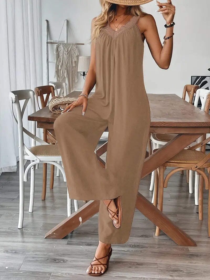 Lunara™ | Soft Wide-Leg Jumpsuit