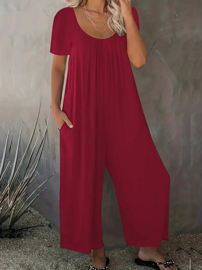 Alvea™ | Flowy Wide-Leg Jumpsuit