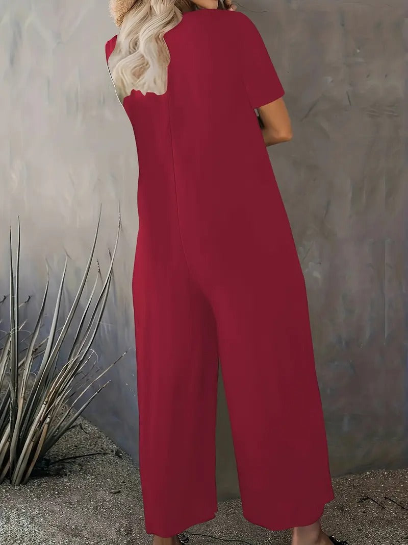 Alvea™ | Flowy Wide-Leg Jumpsuit