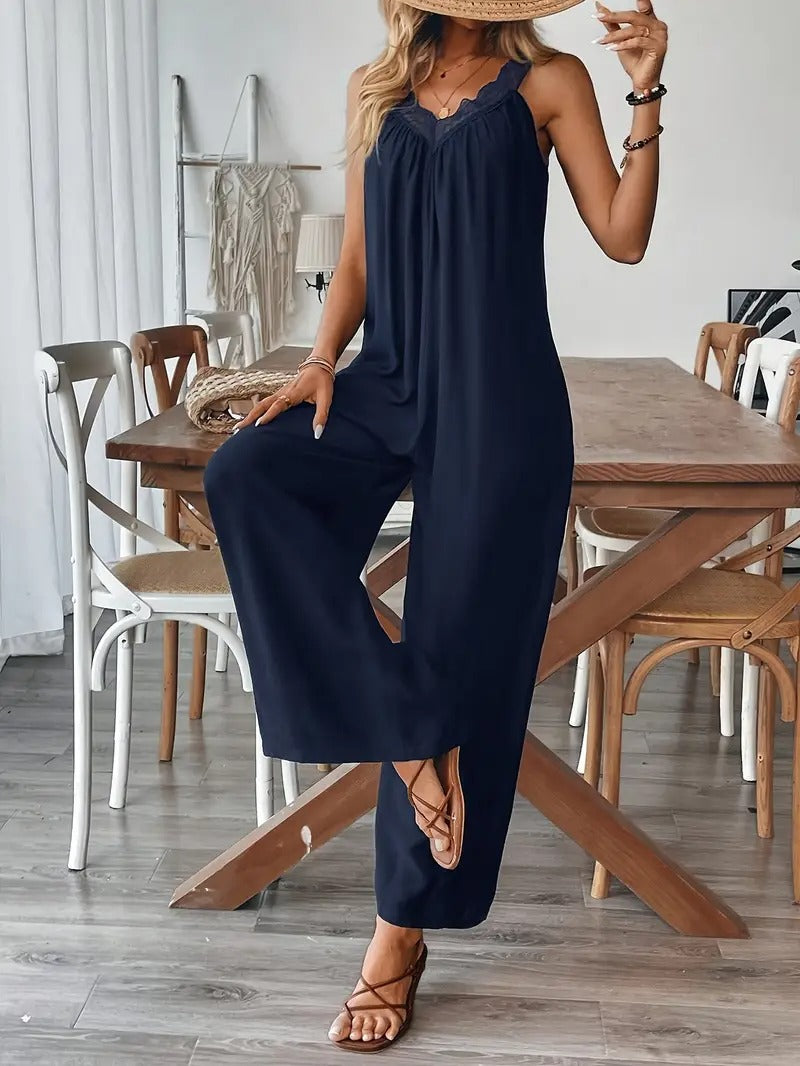 Lunara™ | Soft Wide-Leg Jumpsuit