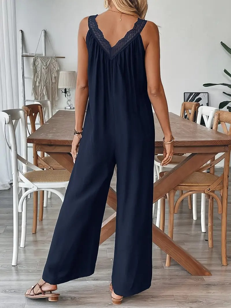 Lunara™ | Soft Wide-Leg Jumpsuit
