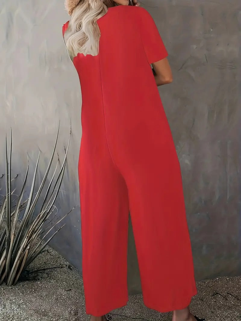Alvea™ | Flowy Wide-Leg Jumpsuit