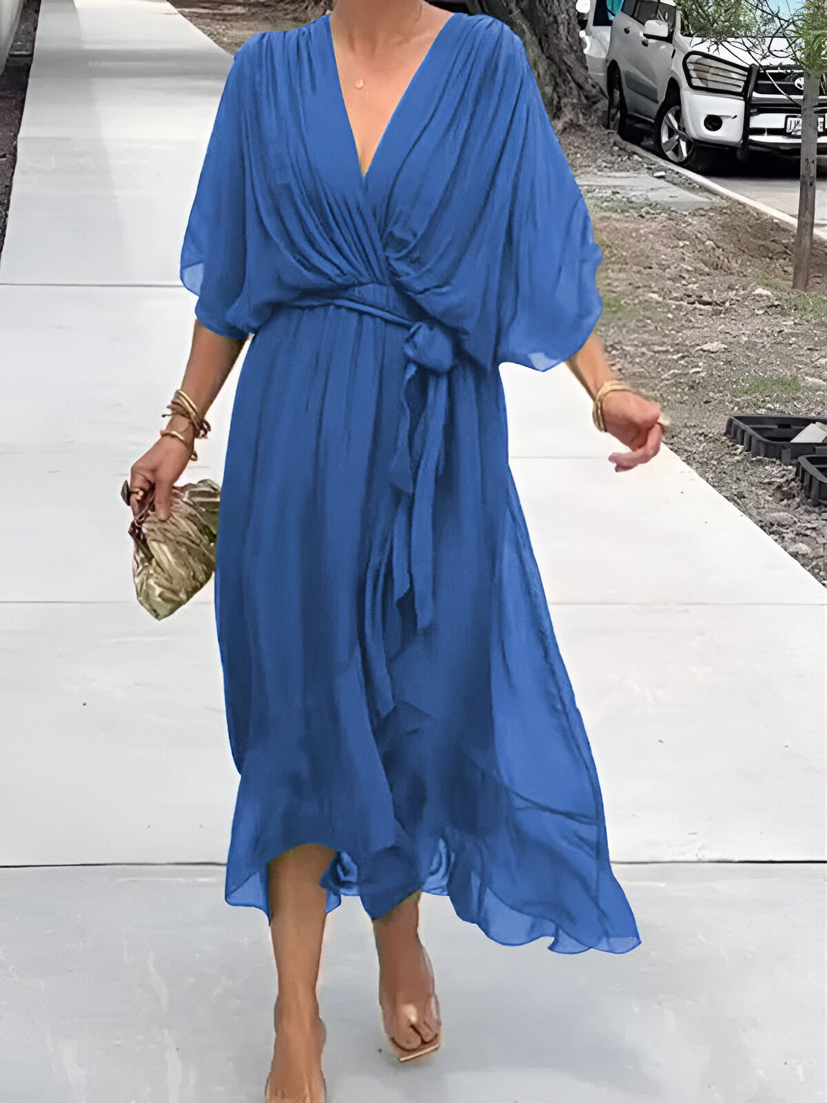 Claire™ | Tie-Waist Midi Dress (kopie)