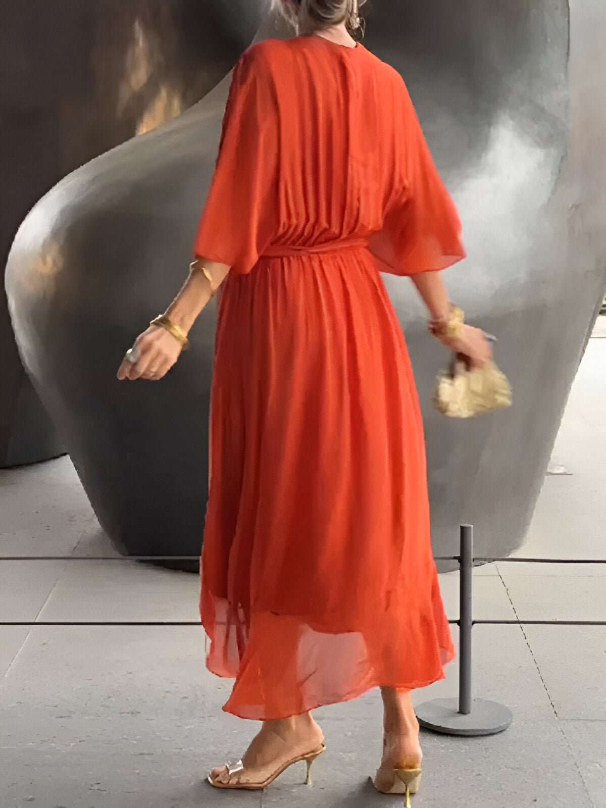 Claire™ | Tie-Waist Midi Dress (kopie)